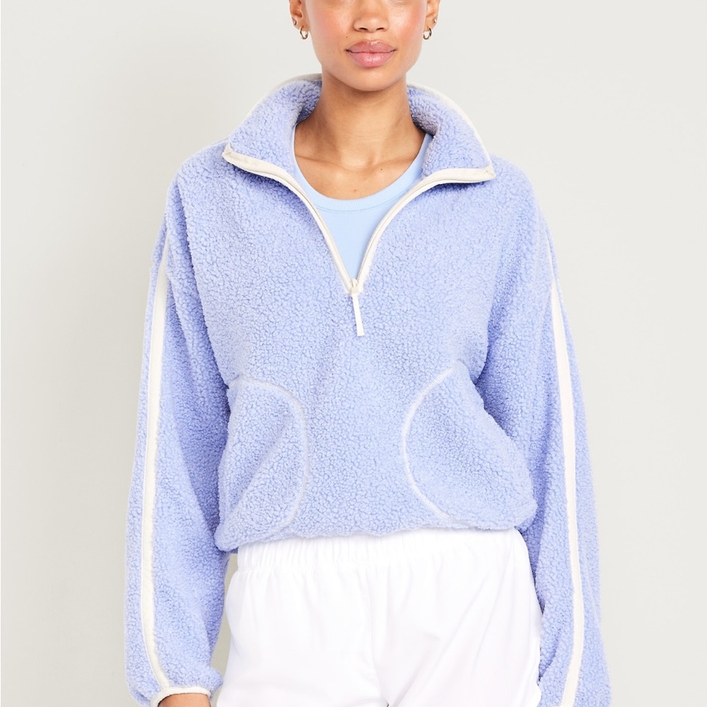 Old Navy Light Blue Fleece Hoodie